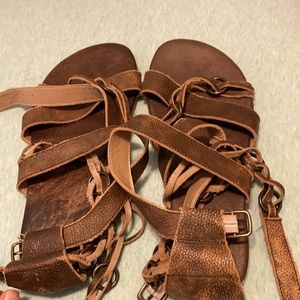 Strapped sandals